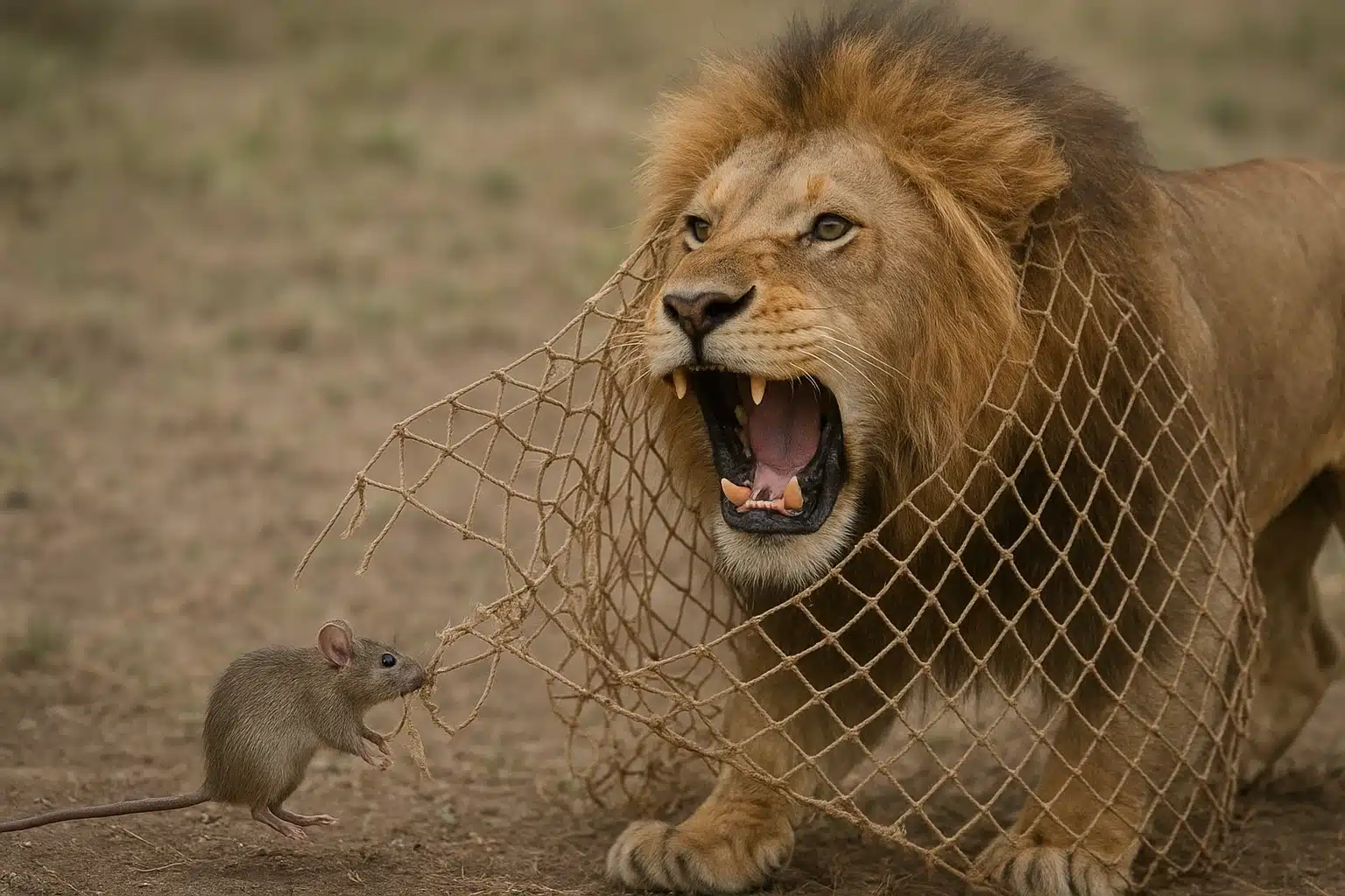 the lion and the mouse story